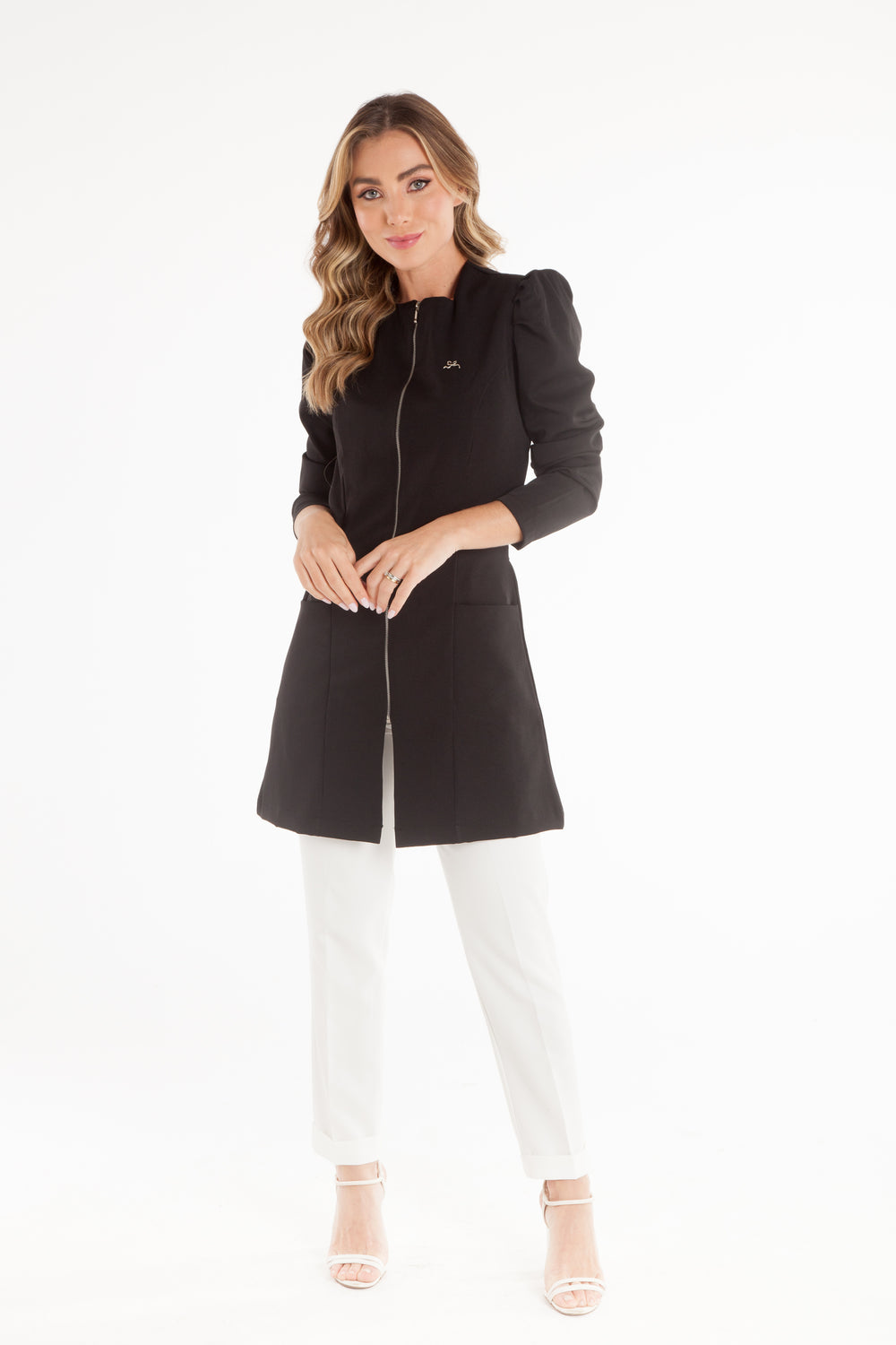Jaleco Feminino Manga Longa Lille Old | Jalecos Le Petit