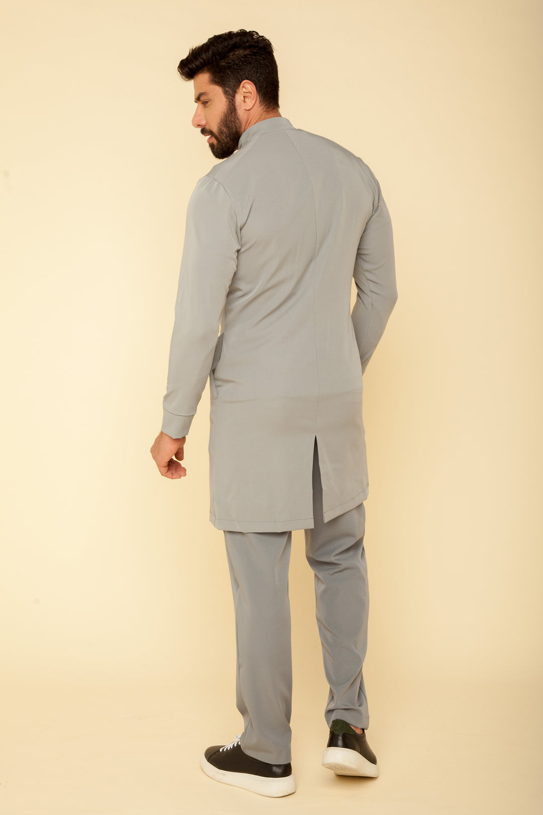 Jaleco Masculino Cinza Fabrice