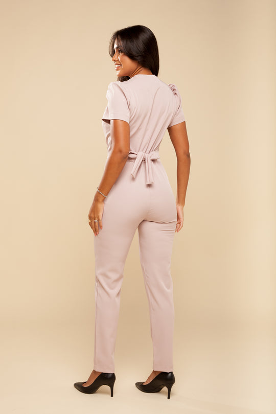 Macacão Feminino Cirúrgico Nude Lille