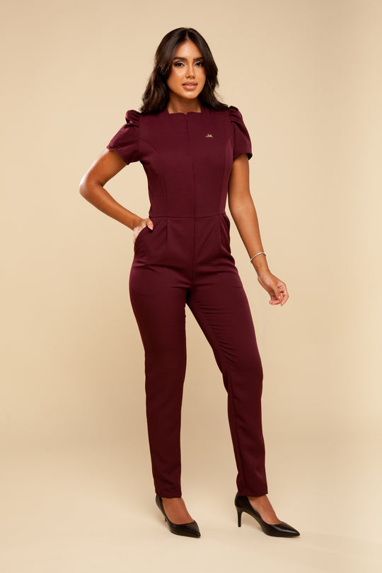 Macacão Feminino Cirúrgico Uva Lille