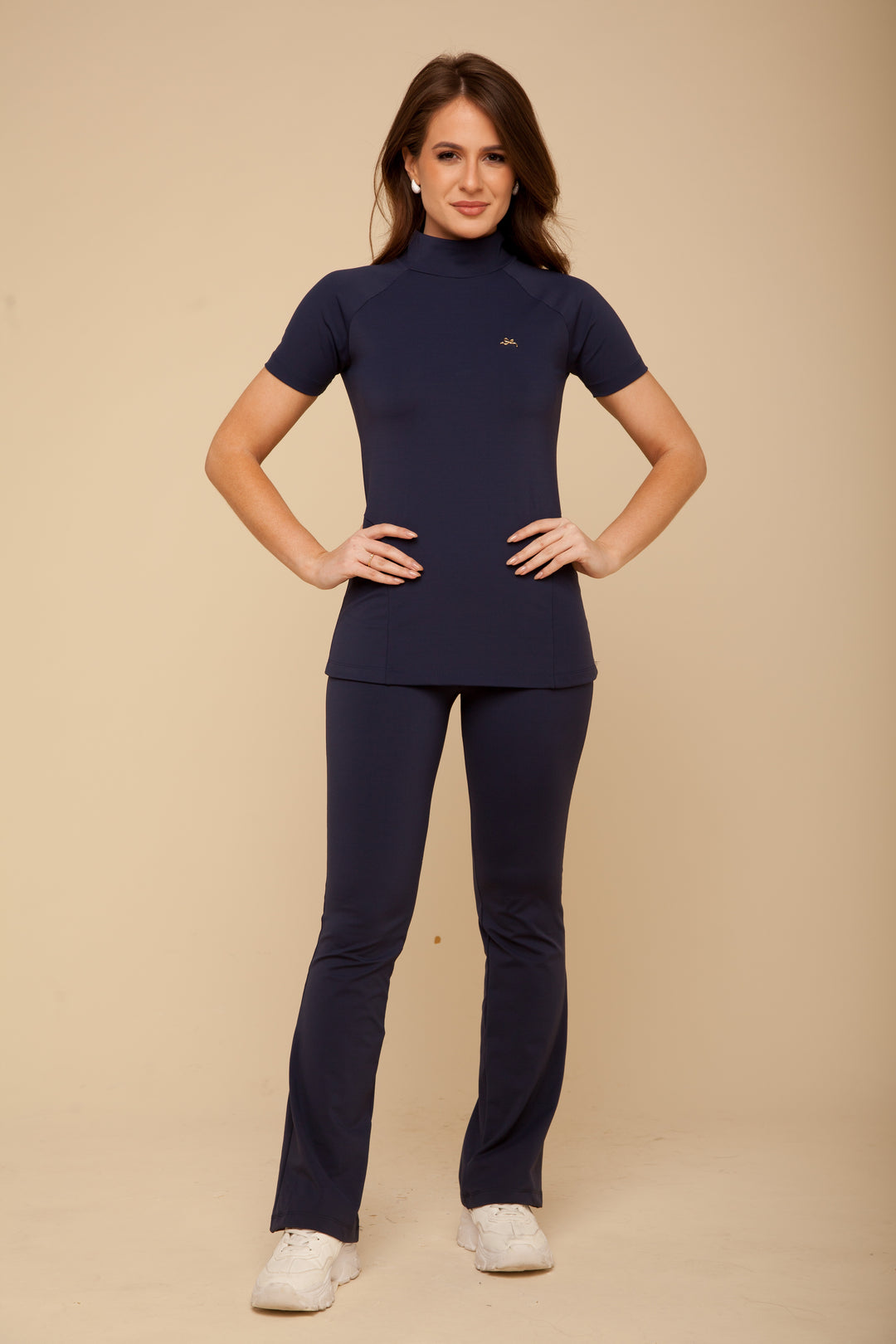 Pijama Cirúrgico Feminino Azul Marinho Maya