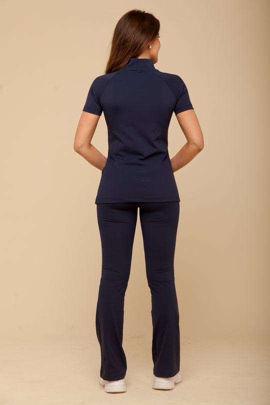 Pijama Cirúrgico Feminino Azul Marinho Maya