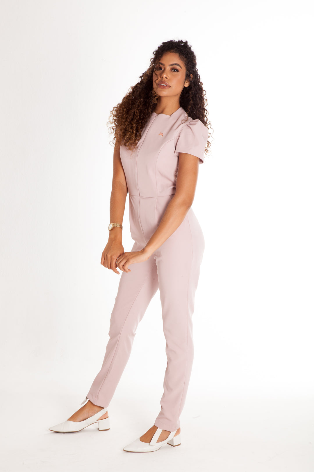 Macacão Feminino Cirúrgico Nude Lille