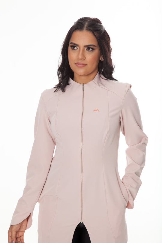 Jaleco Feminino Manga Longa Nude Brigitte