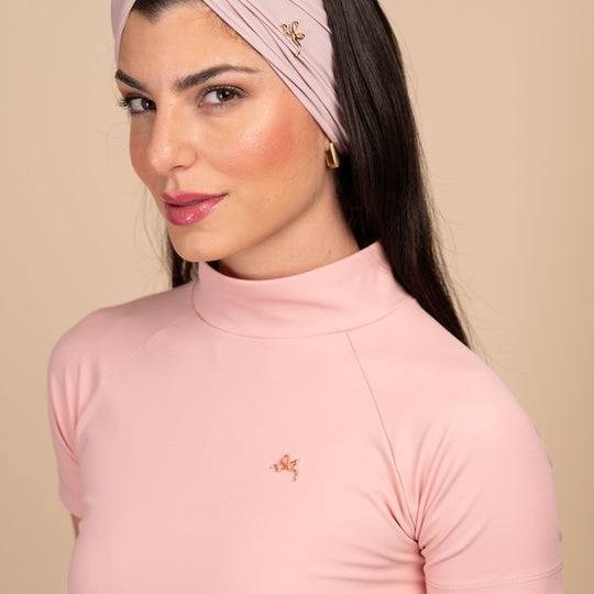 Pijama Cirúrgico Feminino Rosé Maya