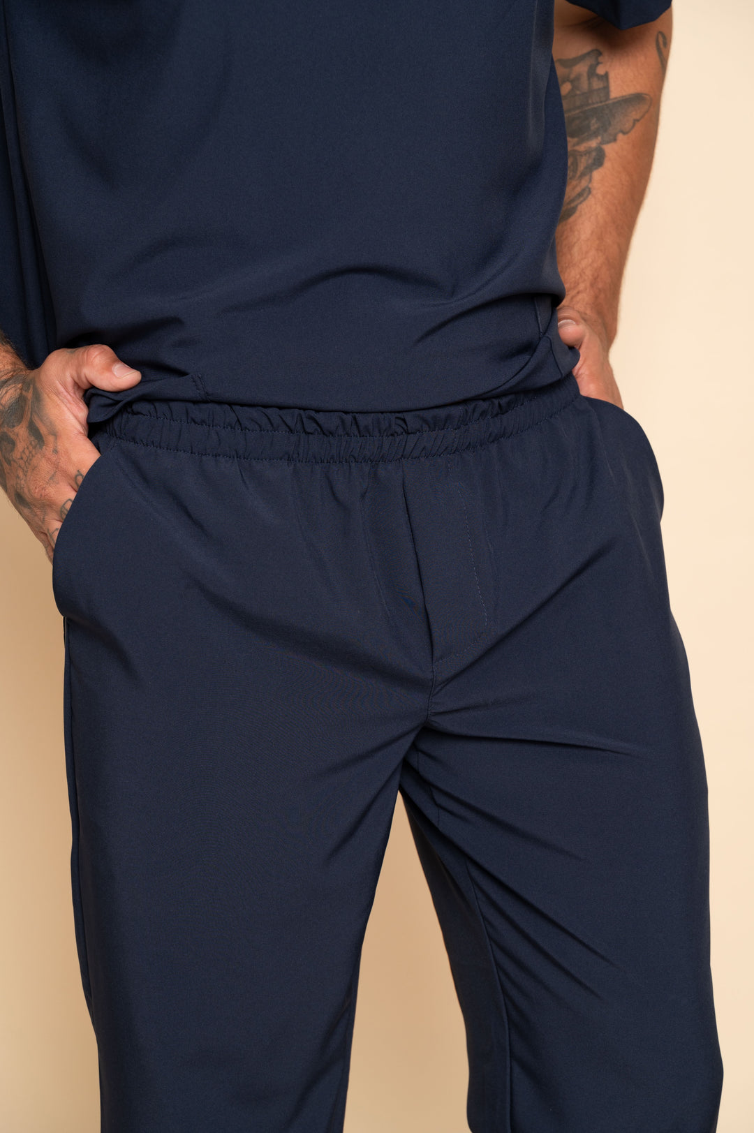 Pijama Cirúrgico Masculino Azul Marinho Nantes