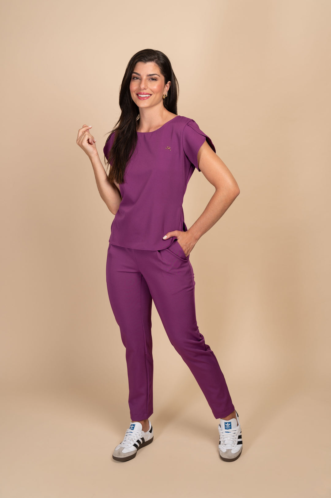 Pijama Cirúrgico Feminino Amora Cannes