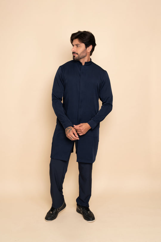 Jaleco Masculino Azul Marinho Fabrice