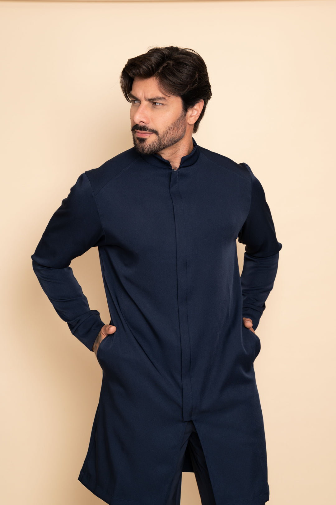 Jaleco Masculino Azul Marinho Fabrice