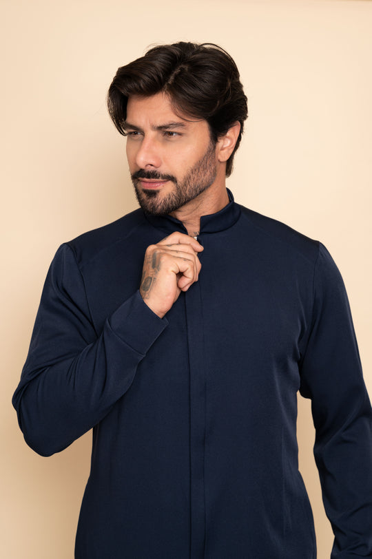 Jaleco Masculino Azul Marinho Fabrice