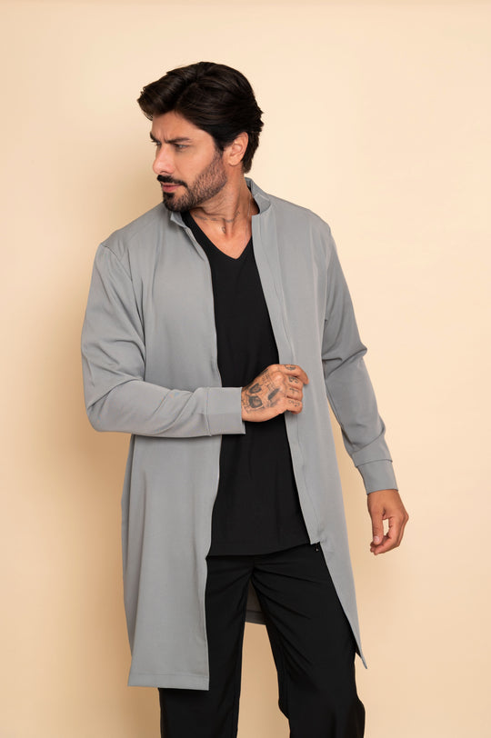 Jaleco Masculino Cinza Fabrice