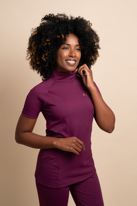 Pijama Cirúrgico Feminino Uva Maya