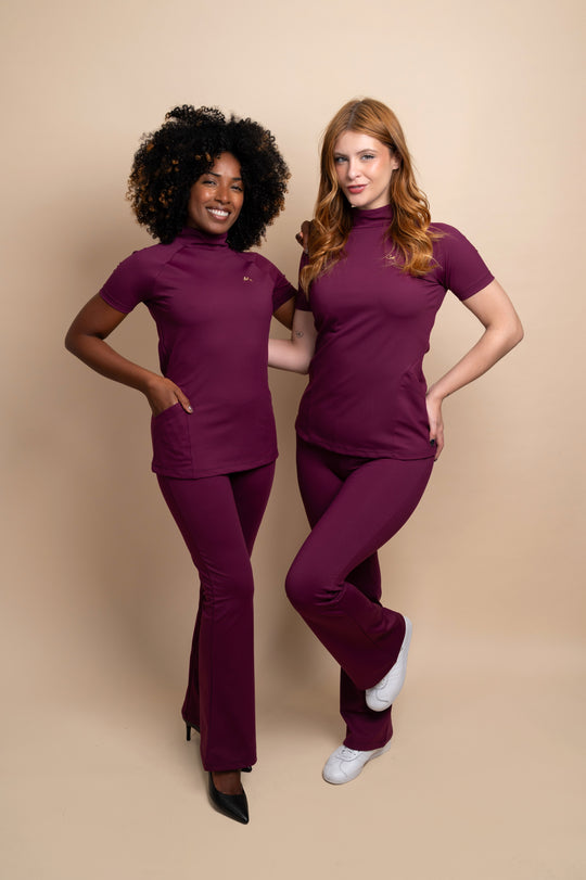 Pijama Cirúrgico Feminino Uva Maya