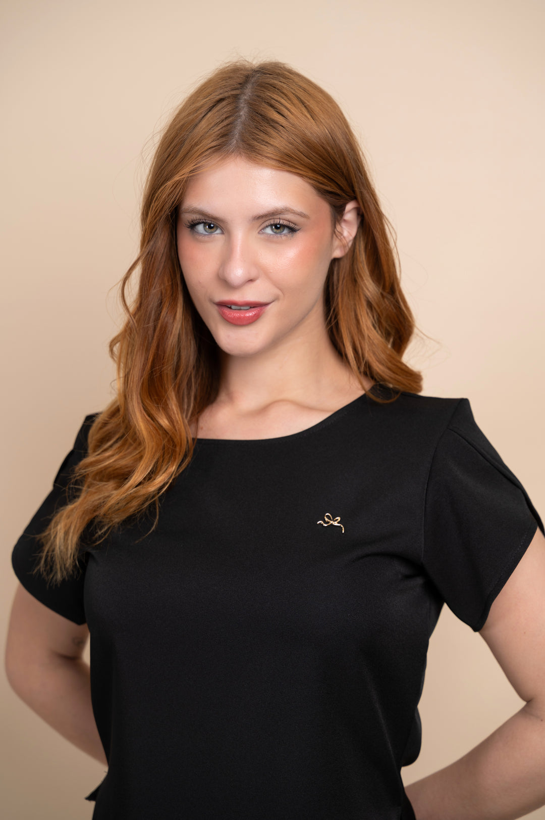 Pijama Cirúrgico Feminino Preto Cannes