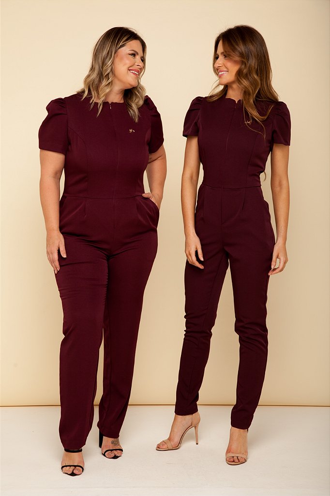 Macacão Feminino Cirúrgico Uva Lille